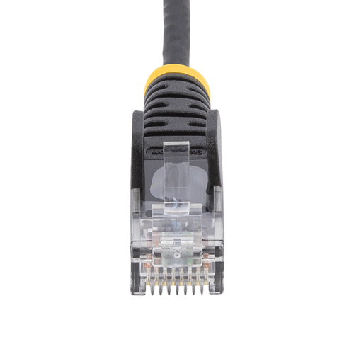 Startech.com 2ft Black Slim CAT6 Cable