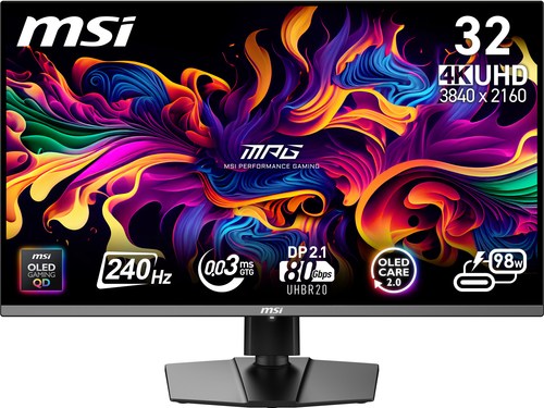 MSI Video MPG 322URX QD-OLED