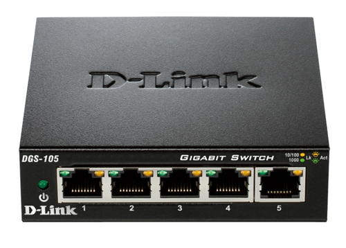 D-Link Systems Switch 5-Port Gigabit Desktop
