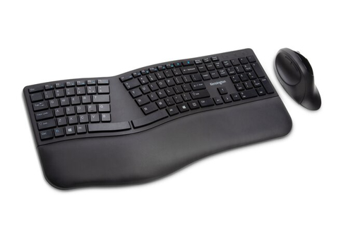 Kensington Pro Fit Ergo Keyboard Mouse BL