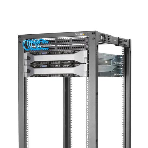 Startech.com 25U Adj Depth 4 Post Rack