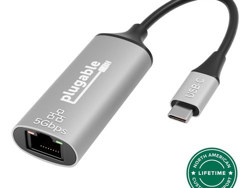 Plugable Technologies USBC to 5GbE Ethernet Adapter
