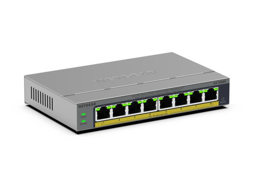 NETGEAR 8-P Gig Easy Smart PoE+ Switch