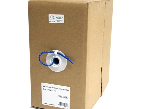 Startech.com 1000' Cat5 Solid Patch Cbl TAA