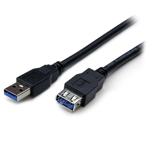 Startech.com 2m Black USB 3 Extension Cable
