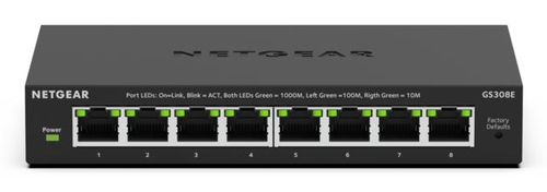 NETGEAR 8-Port Gig Plus Switch