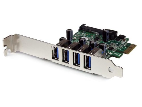 Startech.com 4 Port PCIe USB 3.0 Card TAA