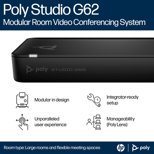 HPI POLY Poly Studio G62 Video Conf Sys