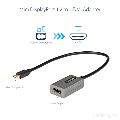 Startech.com mDP to HDMI Adapter 1080p