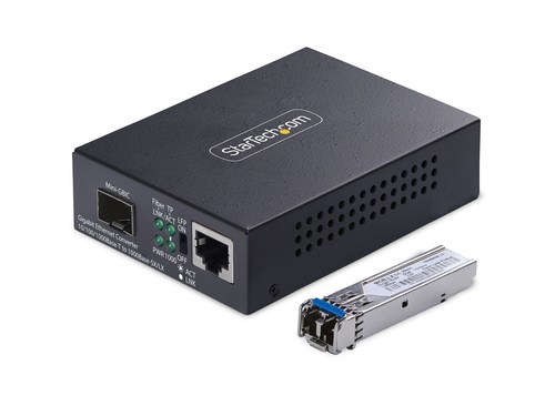 Startech.com SM LC Fiber Media Converter