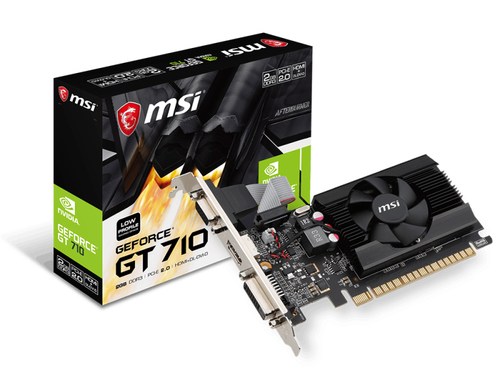 MSI Geforce GT 710 2GB FAN LOW PRO