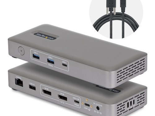 Startech.com DualDP USB4 Dock 100W PD