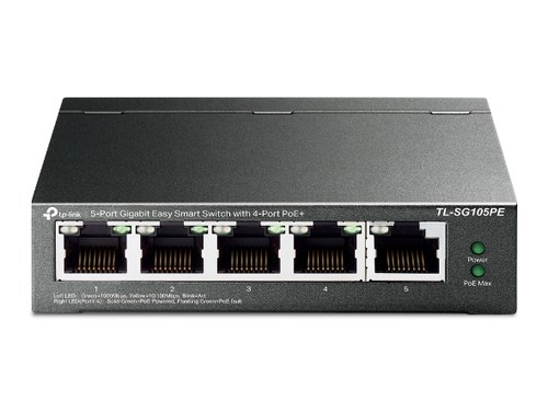 TP-Link 5 Port Gig PoE Smart Switch
