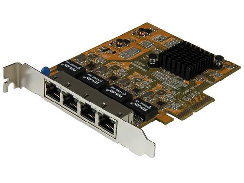 Startech.com 4ptPCIe Gb Ntwrk Adptr TAA