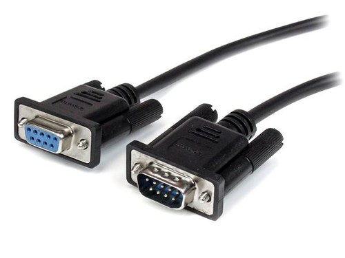 Startech.com 3m Black DB9 Serial Cable M F