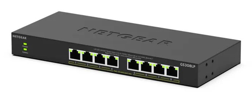 NETGEAR 8 PORT POE GIGABIT UNMNGD