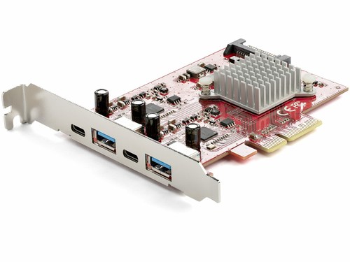 Startech.com 4 Pt USB PCIe USB C USB A TAA