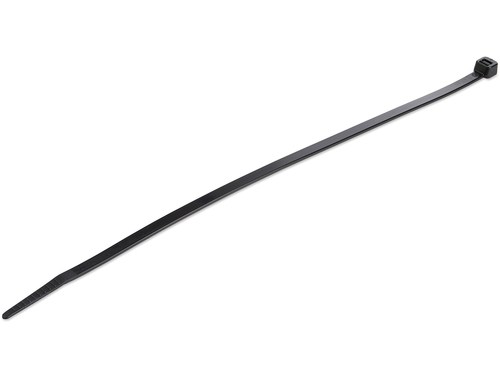 Startech.com 100 PK XL 10 Blk Cbl Ties TAA