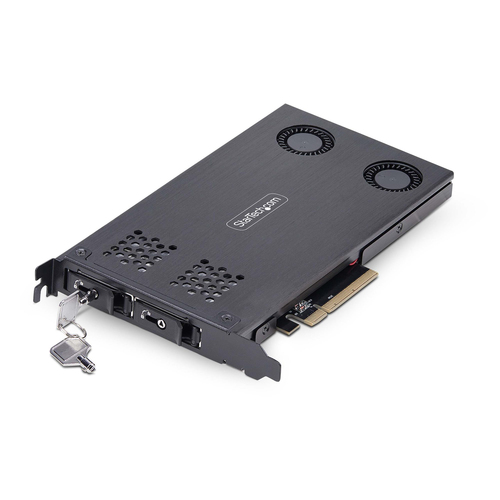 Startech.com Dual M.2 NVMe SSD to PCIe x8