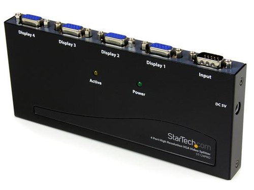 Startech.com 4 Port VGA Video Splitter TAA