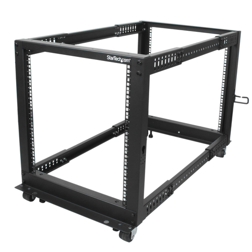 Startech.com 12U Adj Depth 4 Post Rack