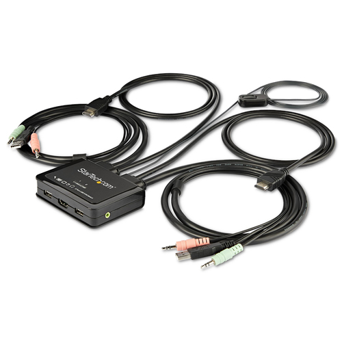 Startech.com 2 Port HDMI KVM Switch 4K60