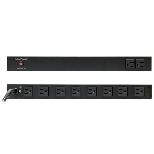 Cyberpower 15A Basic PDU 1U 120V 2F 8R