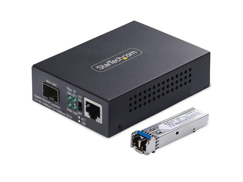 Startech.com SM LC Fiber Media Converter
