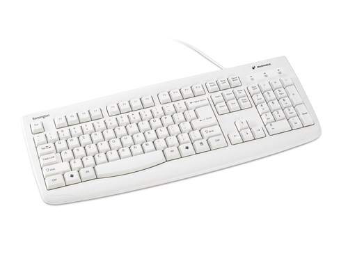 Kensington Pro Fit Washable Keyboard Wht