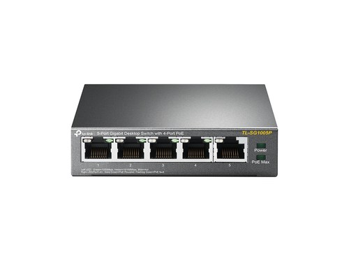 TP-Link 5-Port Desktop Switch with 4-P