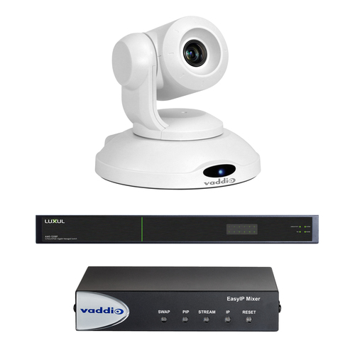 Vaddio EasyIP 10 Mixer Base Kit Wht