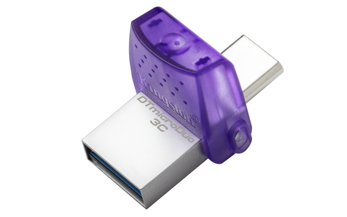 Kingston 256GB DT 200MBs Dual USBA USBC