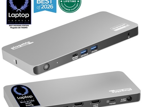 Plugable Technologies USB C Dock 5 Monitors