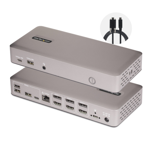 Startech.com 3x Monitor USB4 Dock, 100W PD