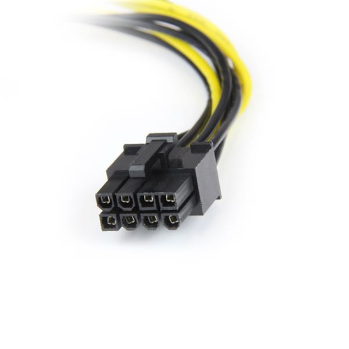 Startech.com 6" LP4 to 8 P" PCIe Adapter