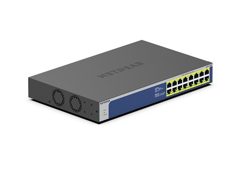 NETGEAR 16PT GB UNMNGED SWTCH W POE+