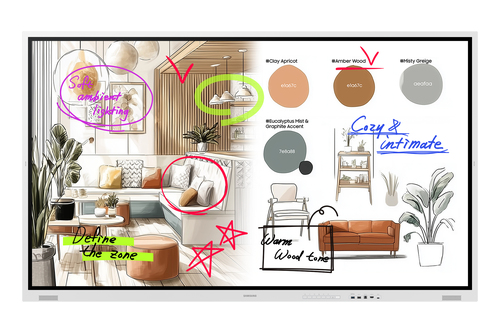 Samsung IT Flip 75in Collaborative Disp