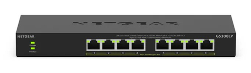 NETGEAR 8 PORT POE GIGABIT UNMNGD