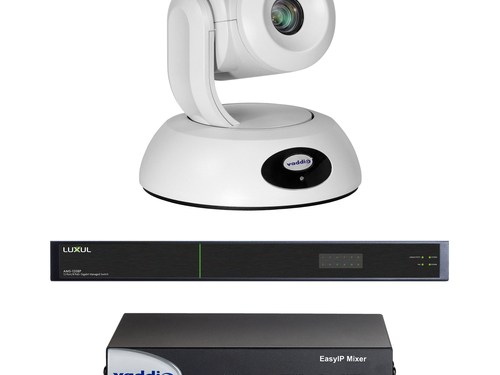 Vaddio EasyIP 20 Mixer Base Kit WHT