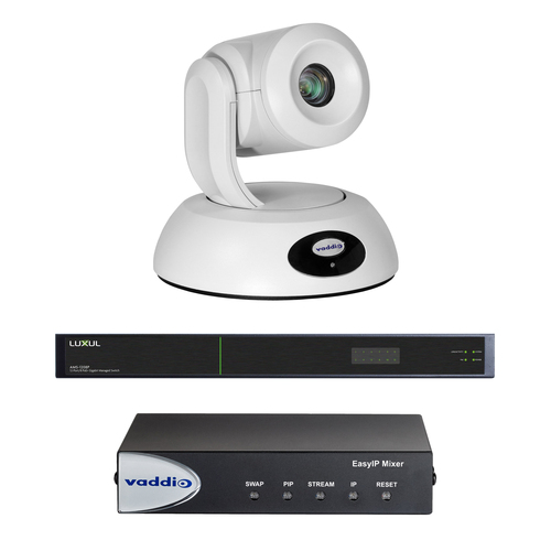Vaddio EasyIP 20 Mixer Base Kit WHT