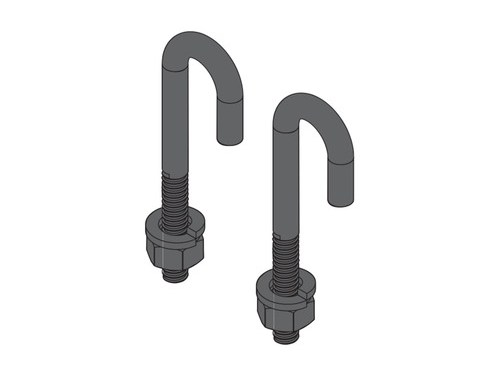 Middle Atlantic ONE PAIR 5/16 J-BOLT W/NU