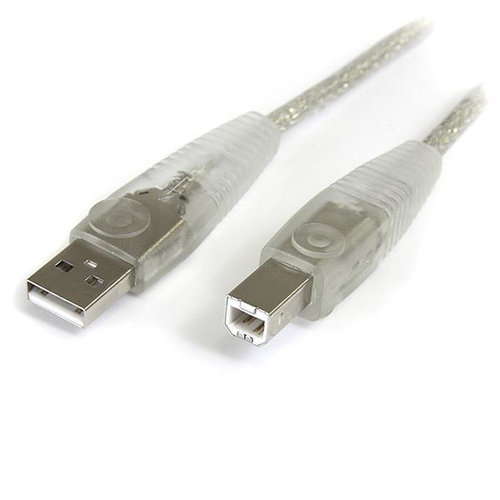 Startech.com 10' Transparent USB Cable AB