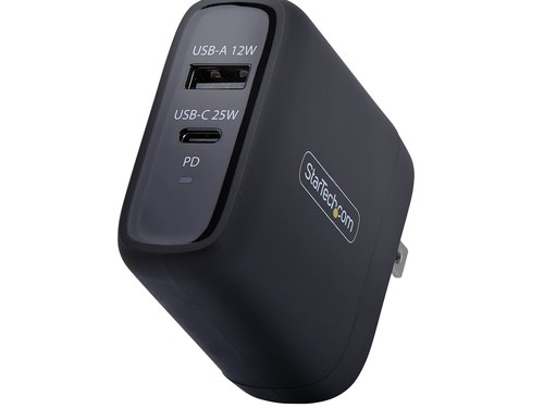 Startech.com 37W USB C USB A Wall Charger