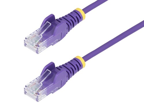 Startech.com 1ft Purple Slim CAT6 Cable