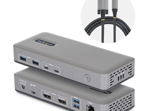 Startech.com USB C Dock 2x DP 100W PD