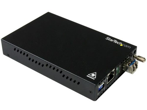 Startech.com GbE Fiber Media Cnvtr 10km TAA