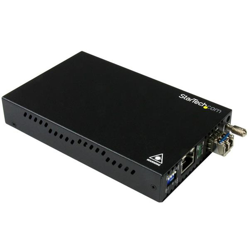 Startech.com GbE Fiber Media Cnvtr 10km TAA