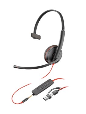 HPI POLY Poly BW 3215 USB-C HS +USB-C/A