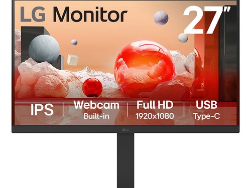LG Commercial 27" 1920x1080 HDMI USB C RJ45