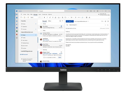Lenovo TS S244e 23.8" MonitorHDMI